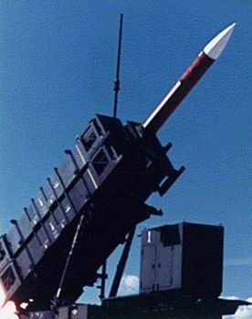 Tên lửa đất đối không Patriot do Mỹ chế tạo.
